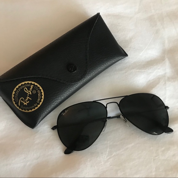 Ray-Ban Accessories - Ray Ban Black Lens Aviators